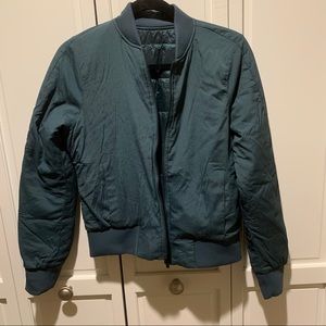 Lululemon nonstop bomber teal size 6